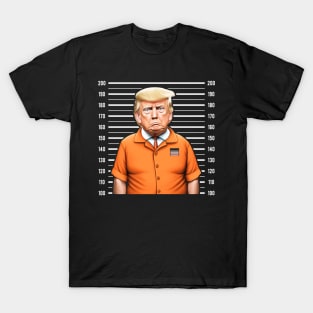 Trump 2024 Orange Suit Funny Prison T-Shirt